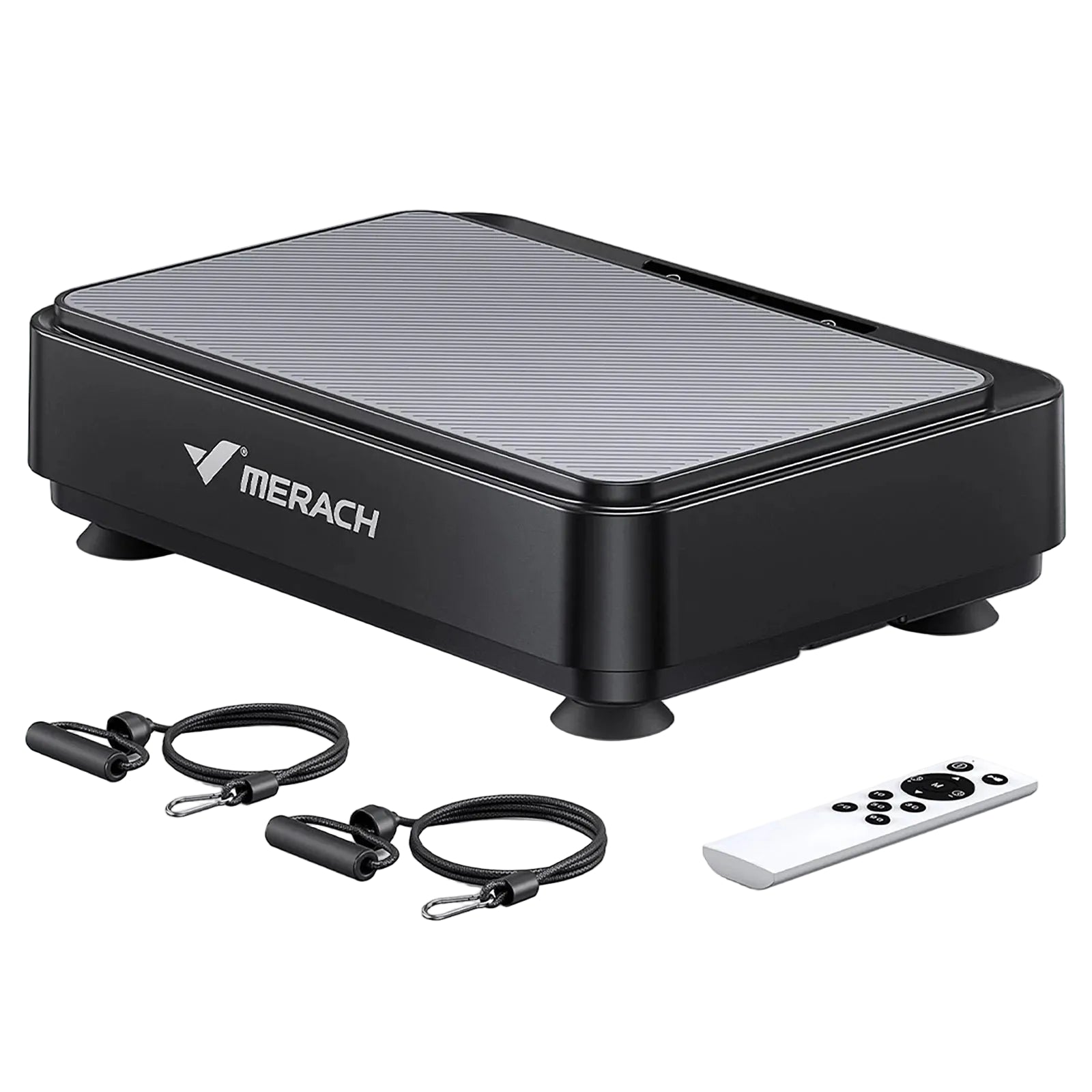 Fitnessniches vibration plate exercise machine with a textured surface and digital display for effective workouts.