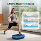 Whole body vibration plate machine by Fitnessniches with a sleek design and adjustable settings for fitness workouts.