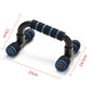 Pair of U-Shaped Push-Up Bars with Sponge Grip