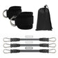 Ankle straps resistance bands by Fitnessniches, showing adjustable straps and durable fabric for fitness workouts.