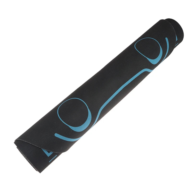 EVA yoga wheel roller by Fitnessniches, featuring a sturdy design for flexibility and balance exercises on a mat.