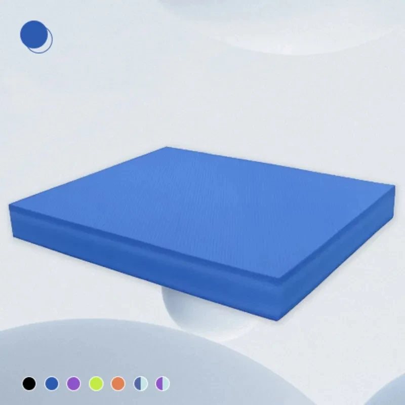 Non-slip balance foam pad by Fitnessniches, featuring textured surface for stability during workouts and exercises.