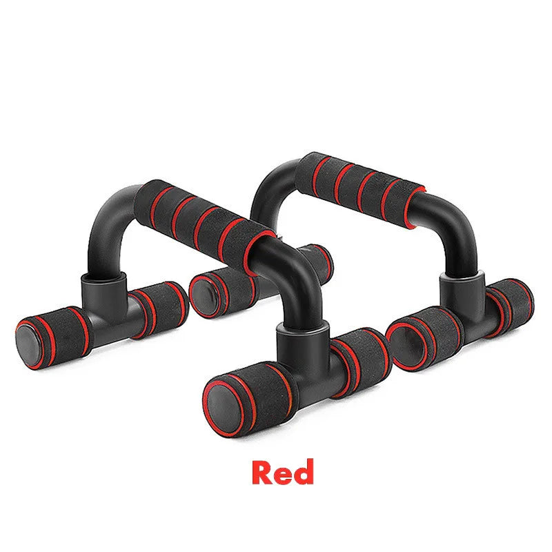 Pair of U-Shaped Push-Up Bars with Sponge Grip