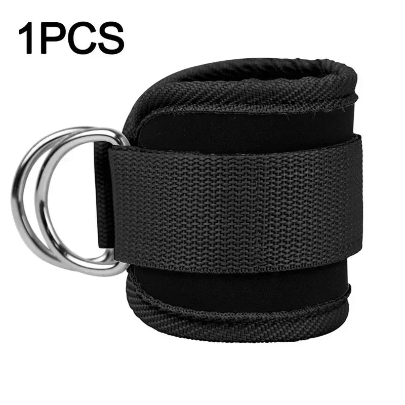 Ankle straps resistance bands by Fitnessniches, featuring padded ankle loops for strength training and exercise routines.