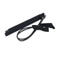 Portable Fitnessniches Yoga Pilates bar with resistance bands, set up in a home workout space.