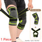 Nylon sport knee brace by Fitnessniches, designed for support and comfort during athletic activities.