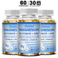 Fitnessniches Magnesium Zinc D3 Triple Formula softgel capsules in a clear bottle on a white background.