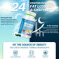 Fitnessniches Belly Fat Burner capsules with a clear label on a white background, showcasing the product packaging.